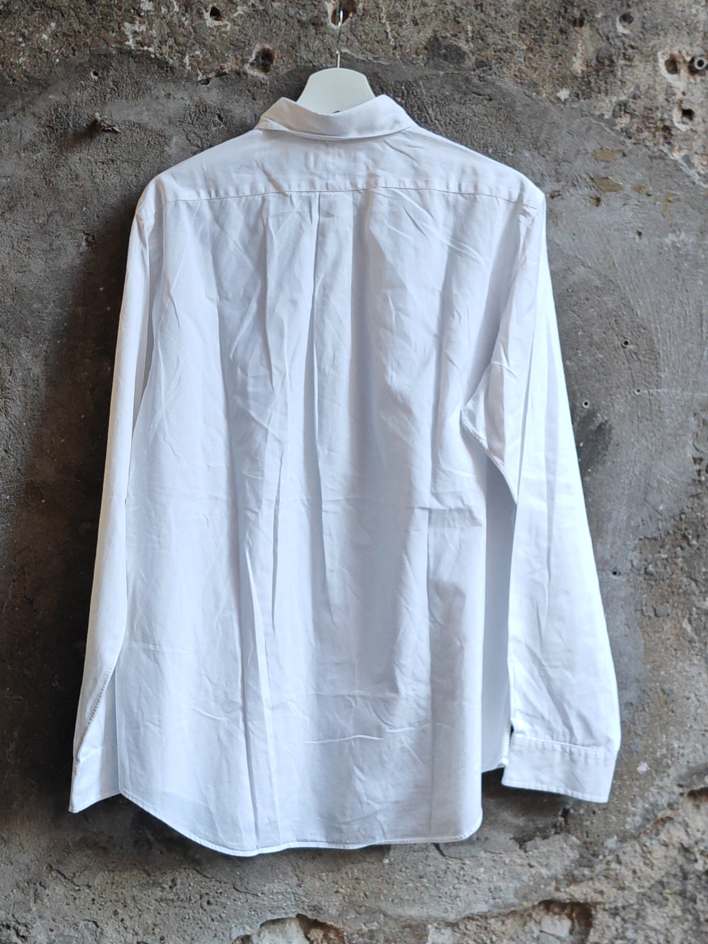 Camicia Ralph Lauren Classic Fit Bianca Button Down Uomo Taglia L