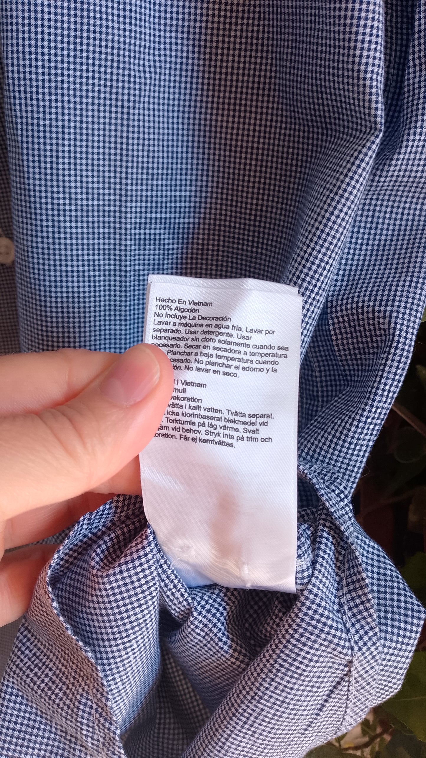 Camicia Uomo Mezza Manica Quadretti Blu Timberland Slim Fit Taglia XL - Vintage Ottimo Stato