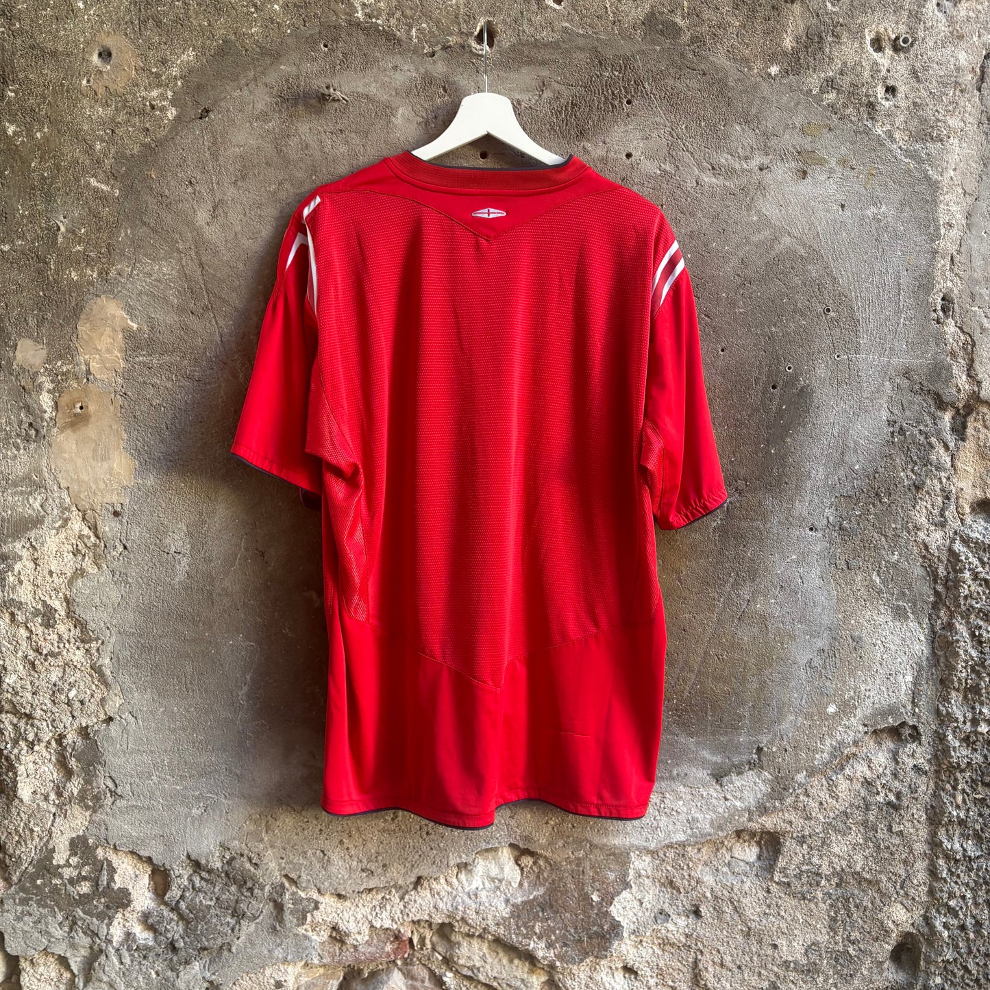 Umbro Maglia Inghilterra Away 2004/2006 Rossa Vintage Euro 2004