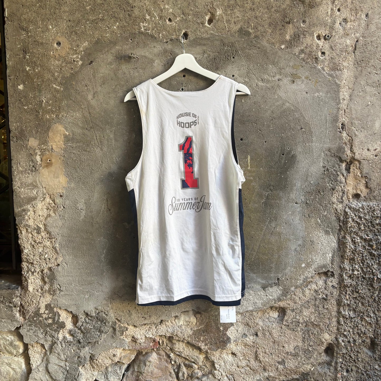 Nike Canotta Basket Reversibile Red Bull Half Court Prahran Park Blu Bianca