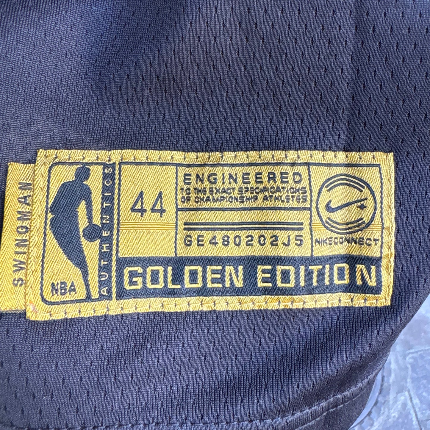 Canotta Nike NBA Los Angeles Lakers Kobe Bryant "Golden Edition" Nera e Oro