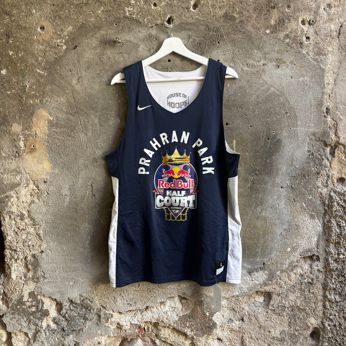 Nike Canotta Basket Reversibile Red Bull Half Court Prahran Park Blu Bianca