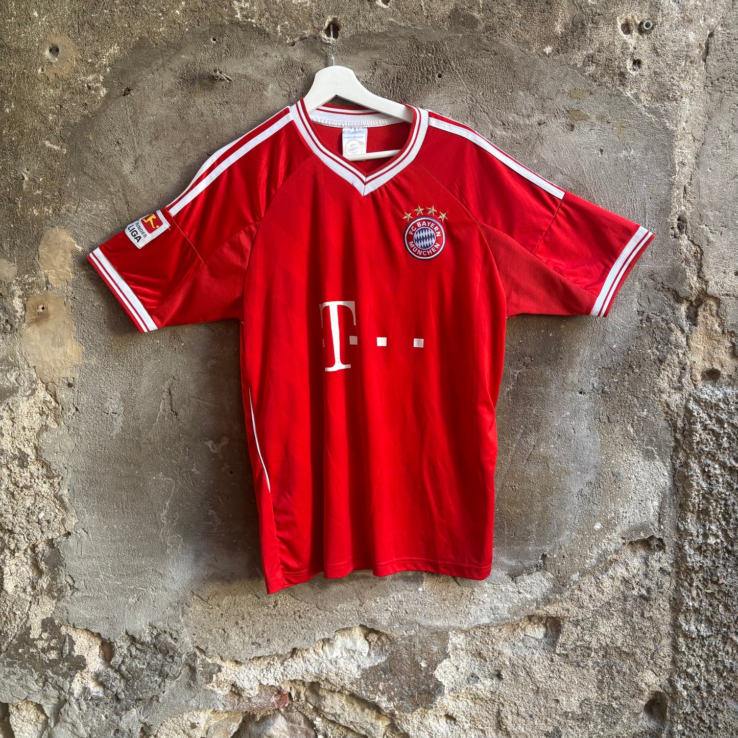 Adidas Maglia Bayern Monaco Alaba 27 Home 2014/2015 Rossa Vintage