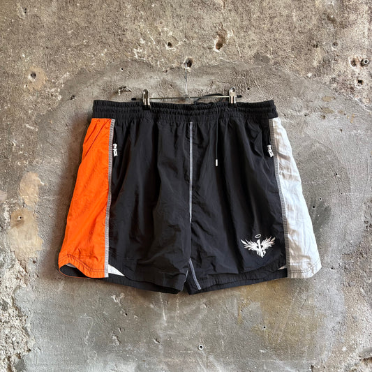 Shorts Puma x 11BBS Nero Costume da Bagno Color Block Arancione e Bianco XXL