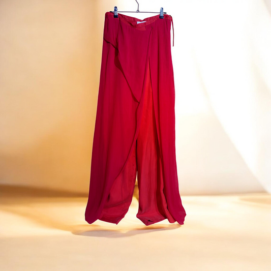 intropia gonna pantalone rossa donna taglia 38 eur anno 2018