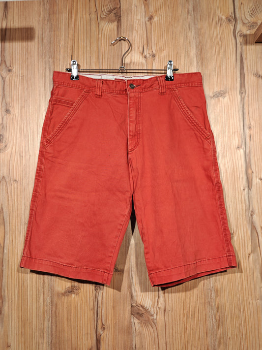 Bermuda Levi's 511 Rosso Mattone Uomo W34 Vintage