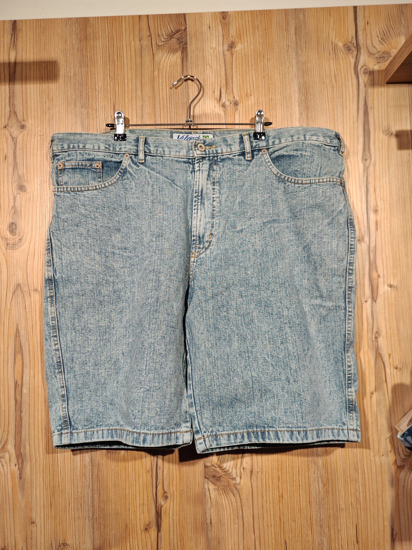 Bermuda Jeans Villejack Vintage Denim Chiaro Uomo Taglia 54
