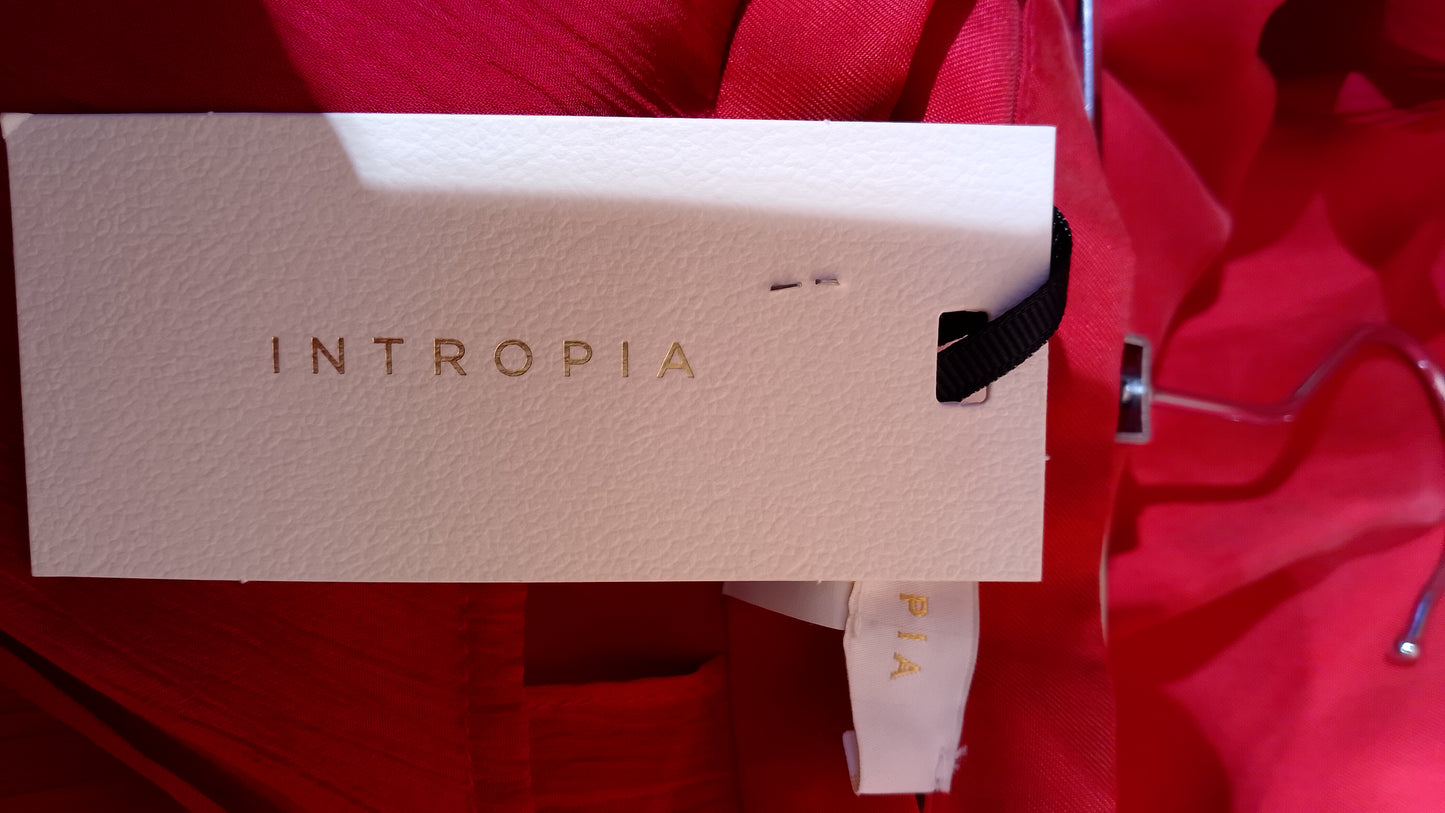 intropia gonna pantalone rossa donna taglia 38 eur anno 2018