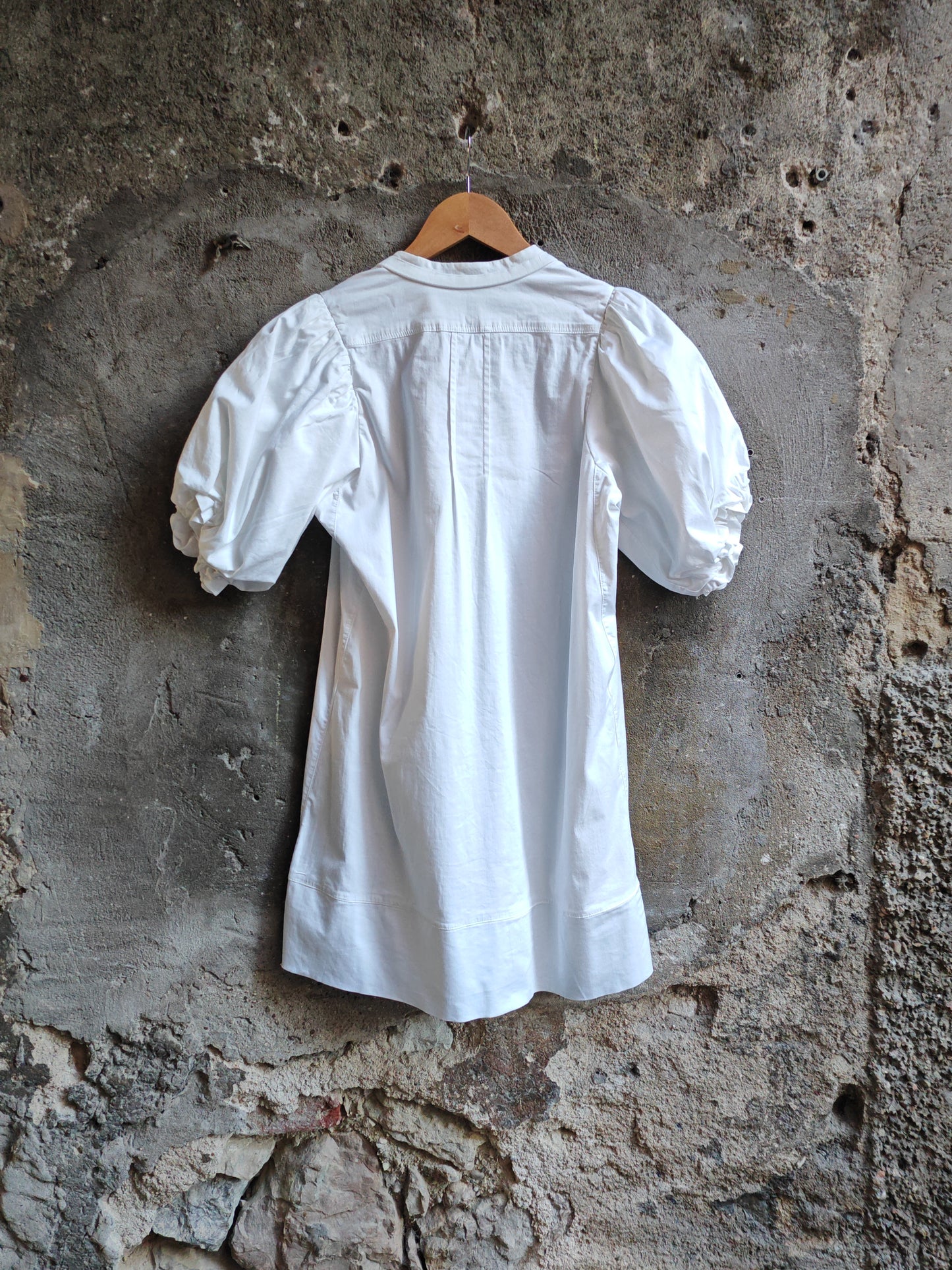 Blusa Donna Bianca Phard con Maniche a Sbuffo Taglia S