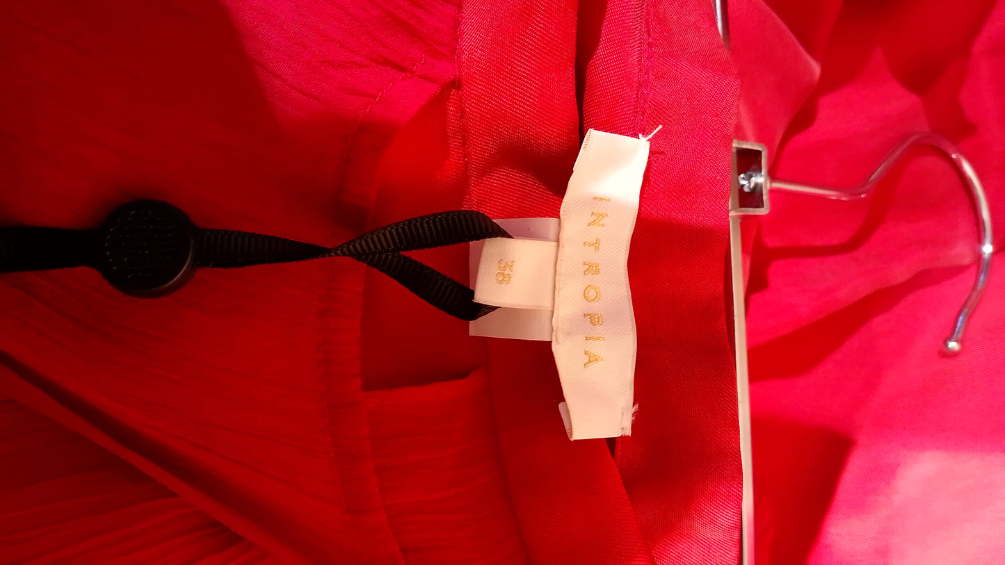 intropia gonna pantalone rossa donna taglia 38 eur anno 2018