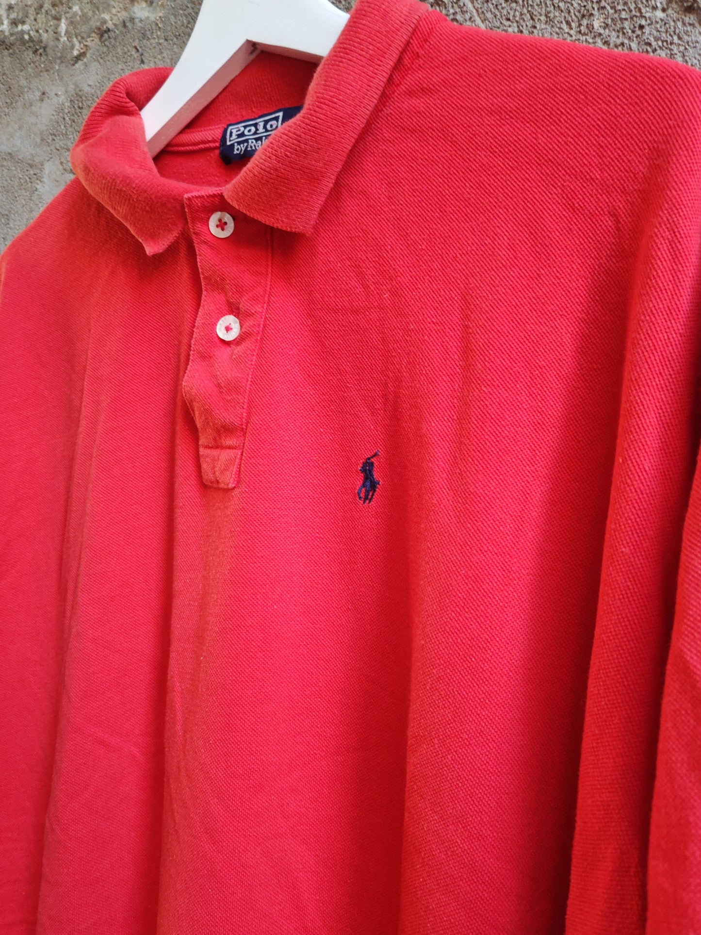 Polo Ralph Lauren Rossa Uomo Vintage XXL
