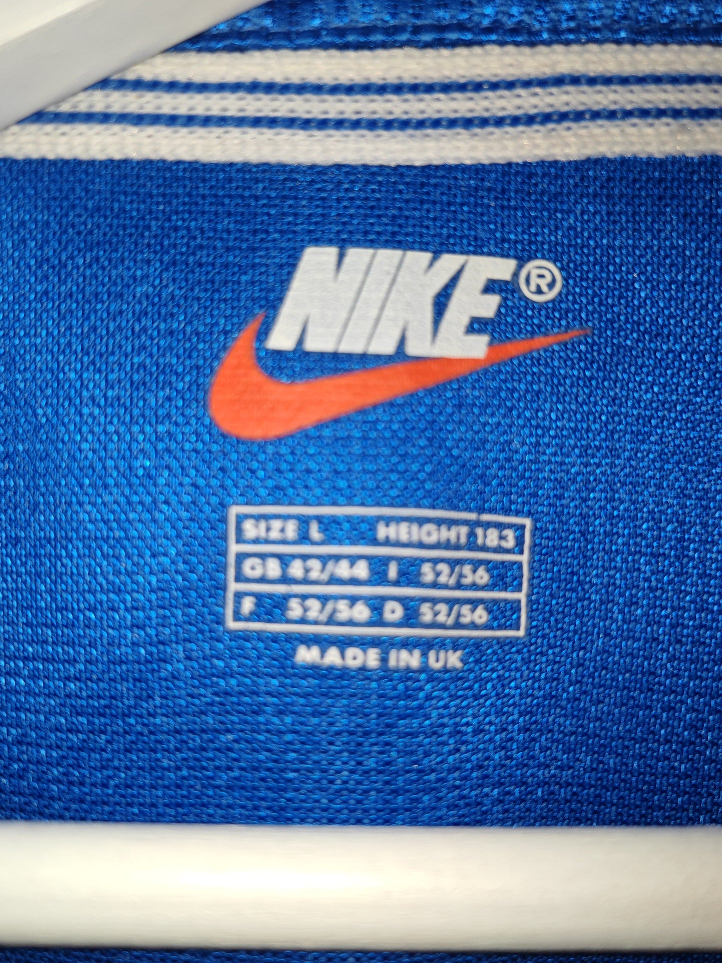 Maglia Nike Italia Vintage Azzurra FIGC Anni 2000