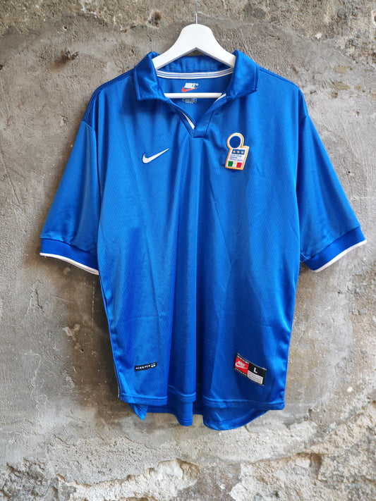 Maglia Nike Italia Vintage Azzurra FIGC Anni 2000