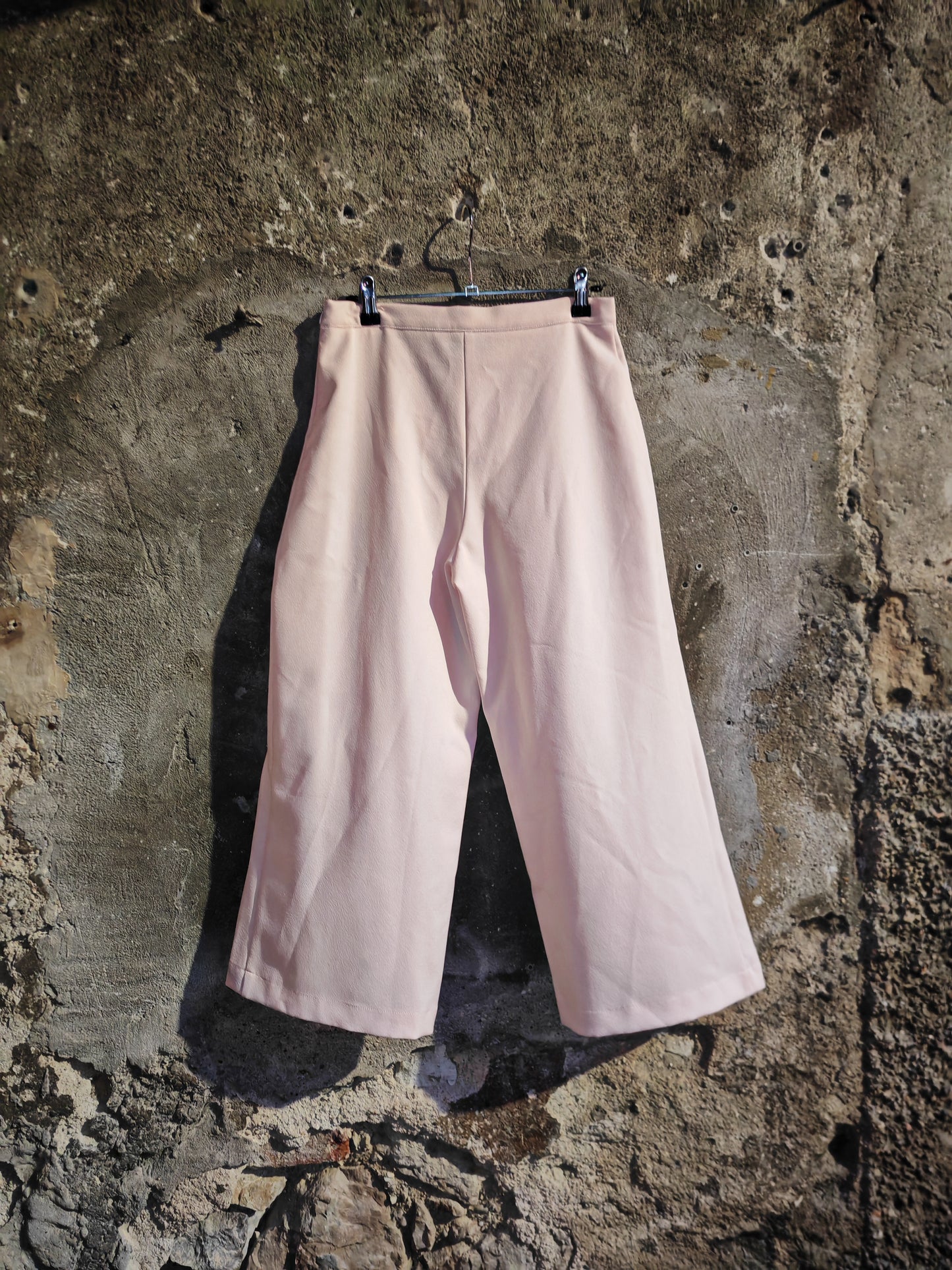 Pantalone Culotte Rosa Cipria KIABI Donna Taglia 42