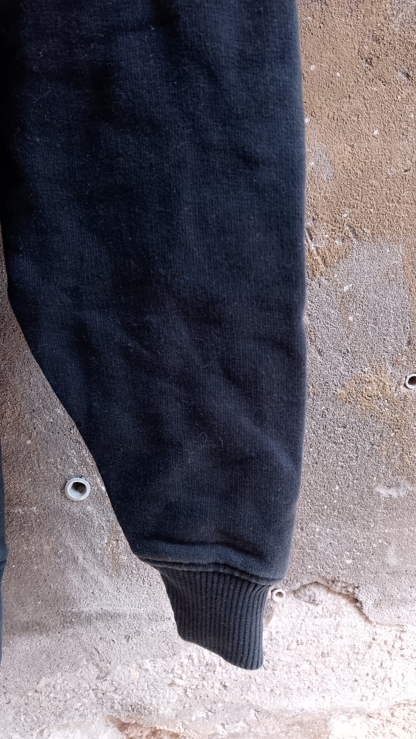 Calvin Klein Jeans Felpa Nera con Cappuccio e Logo Donna Taglia S