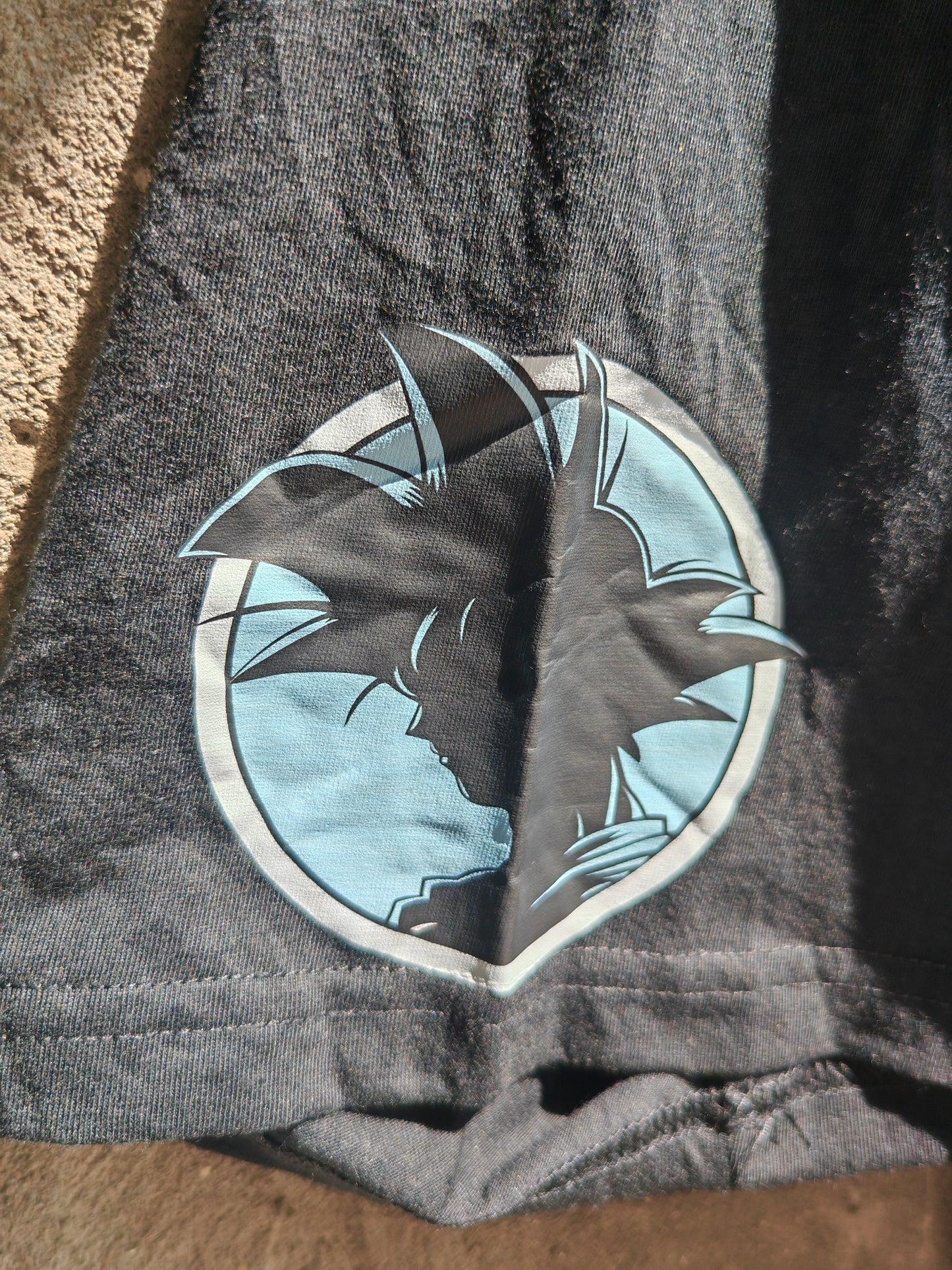 Dragon Ball Z Vegeta Graphic T-Shirt Black Anime Y2K Oversize