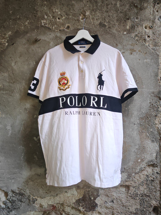Polo Ralph Lauren Vintage Big Pony Bianca XL