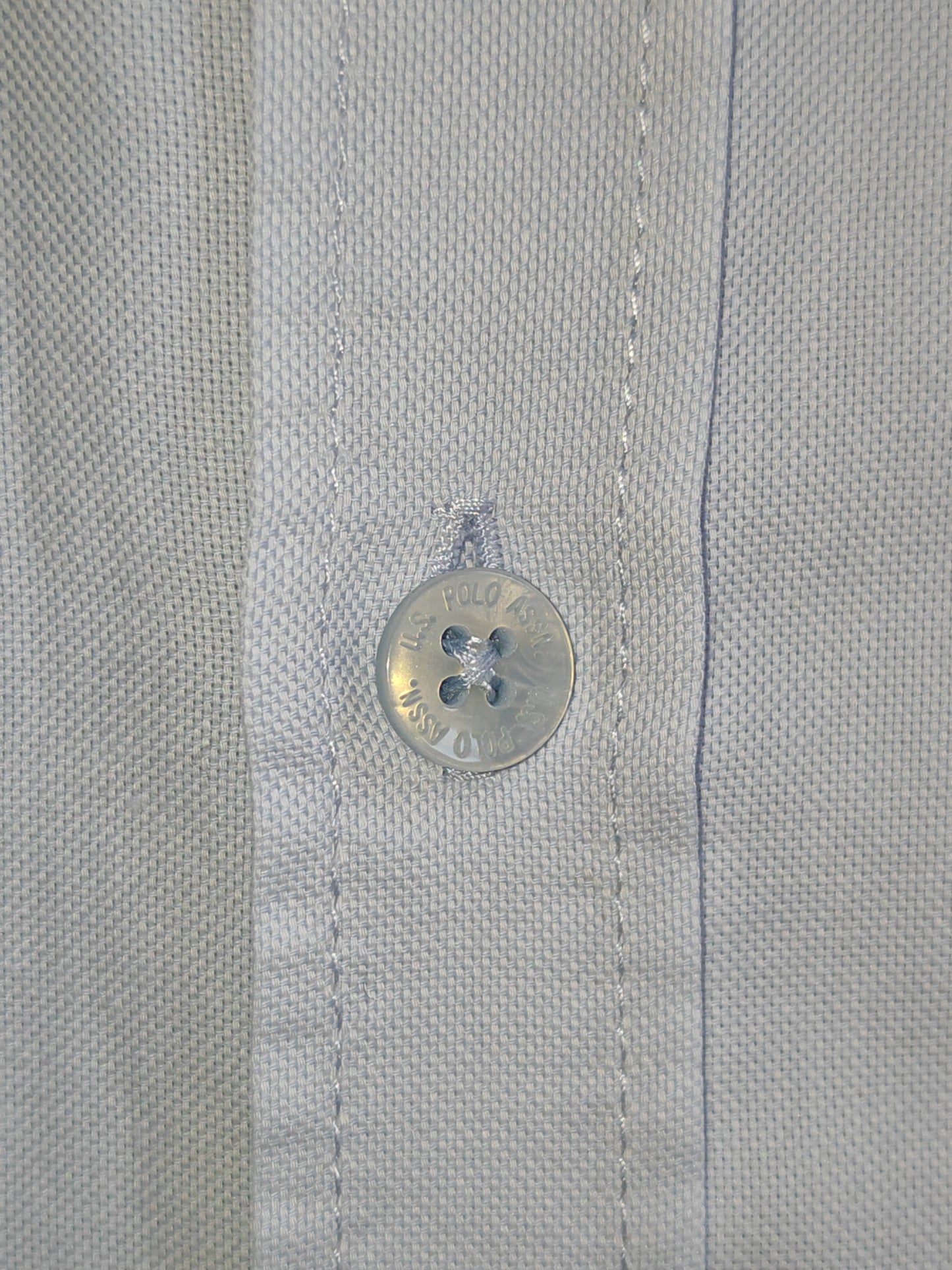Camicia U.S. Polo Assn. Slim Fit Azzurra Uomo Taglia M