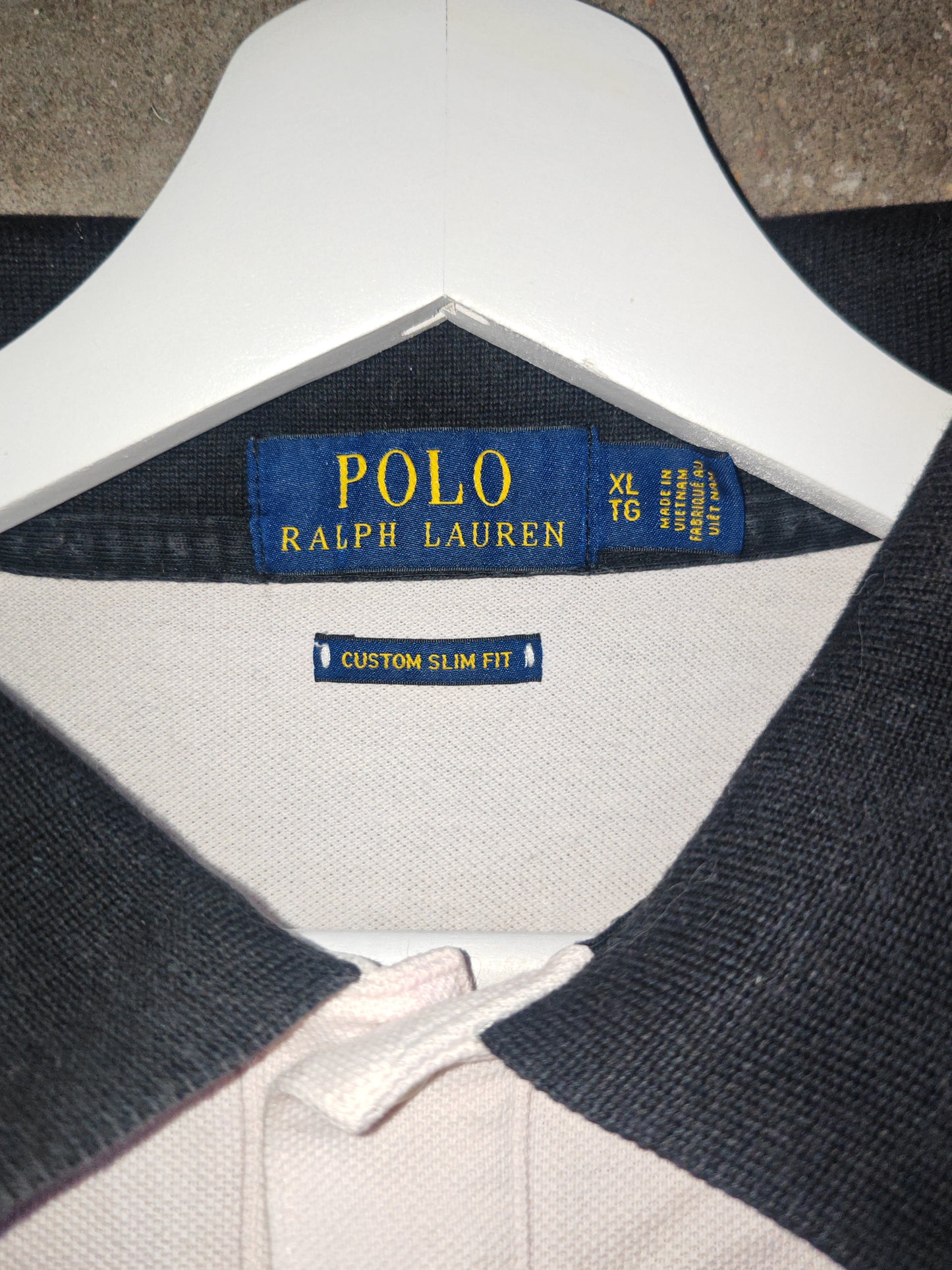 Polo Ralph Lauren Vintage Big Pony Bianca XL