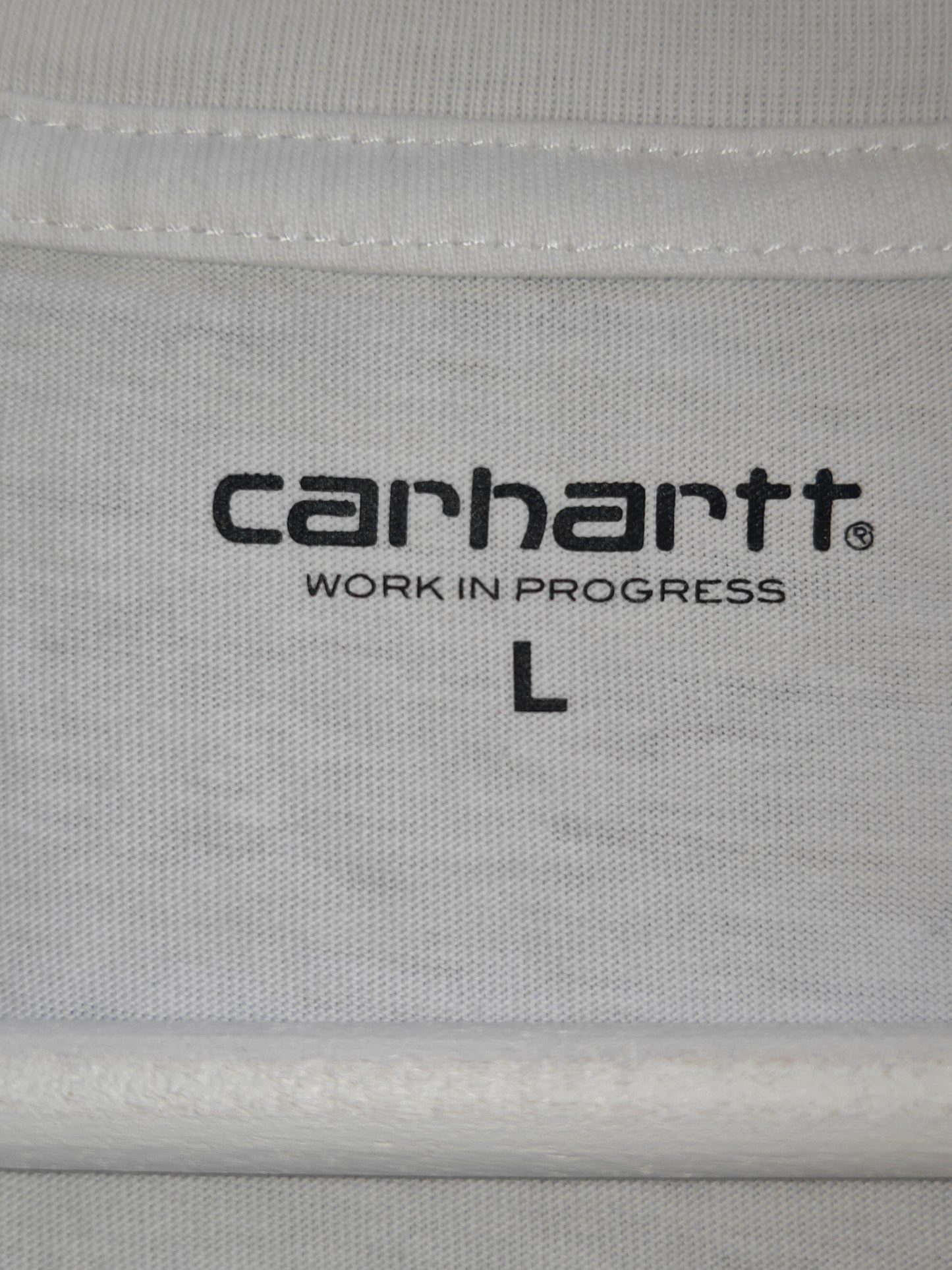Carhartt WIP Pocket T-Shirt Bianca Uomo Vintage