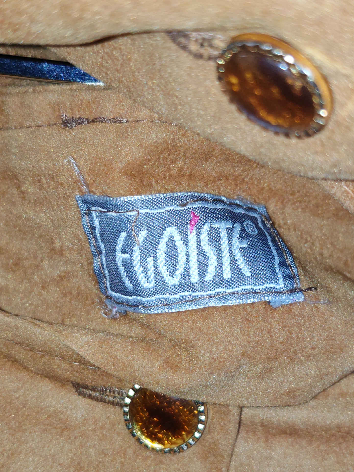 Completo Vintage Western Donna Gilet + Gonna con Frange Effetto Camoscio Beige