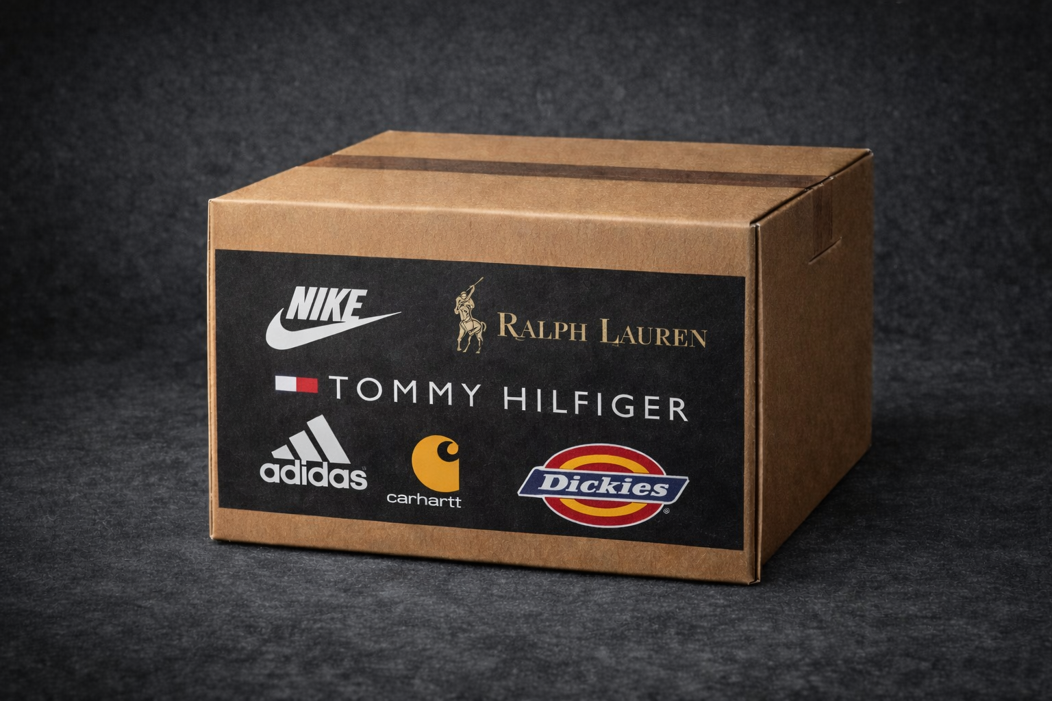 BOX BRAND  RETROVERSO A