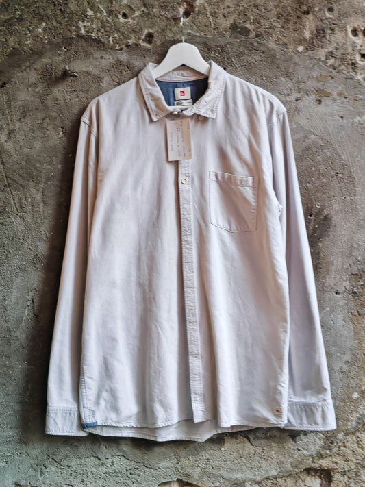 Camicia Quiksilver Oxford Beige Uomo Taglia M