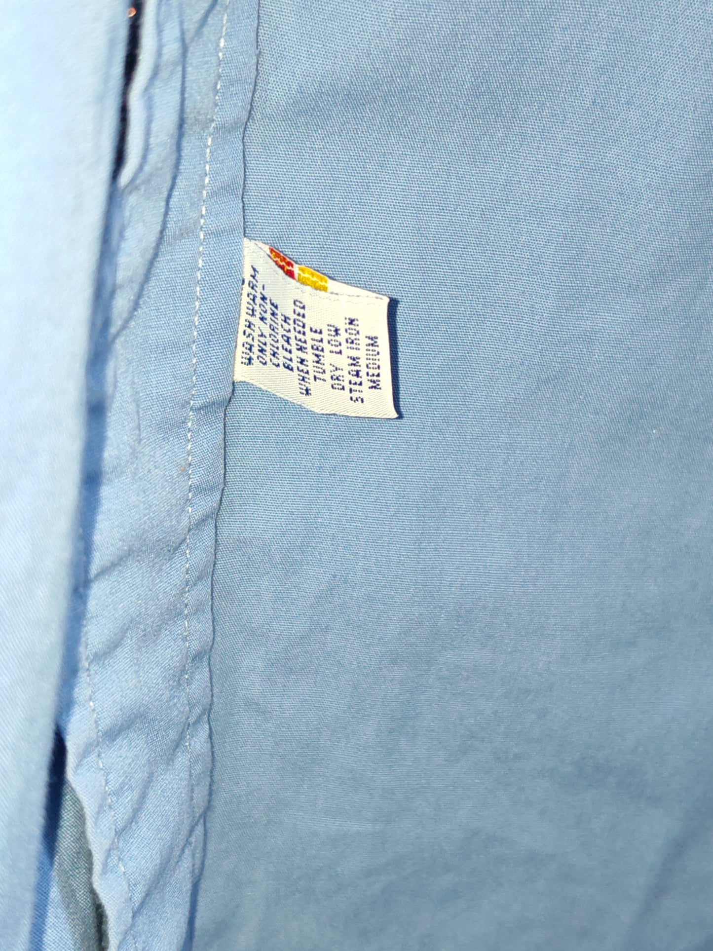 Camicia Vintage Polo Ralph Lauren Azzurra Uomo XXL Classic Fit