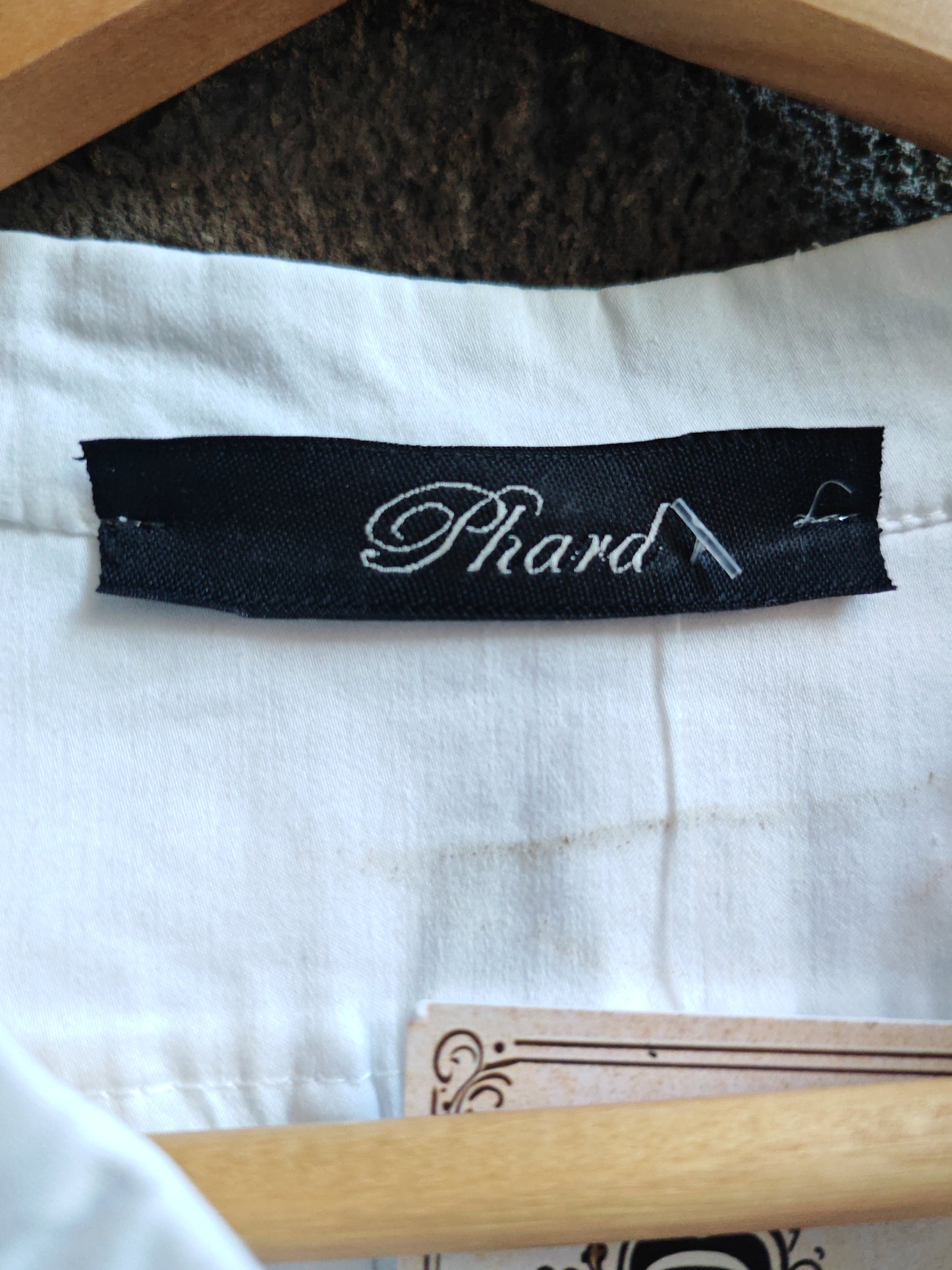 Blusa Donna Bianca Phard con Maniche a Sbuffo Taglia S