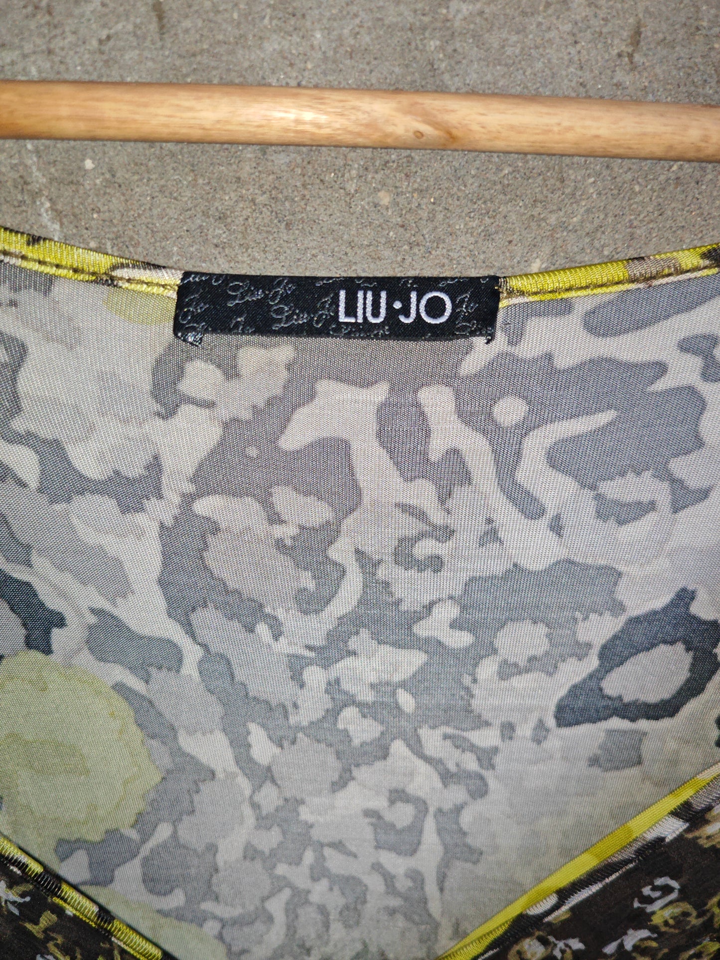 Abito Liu Jo Donna Fantasia Animalier Floreale Y2K Vintage