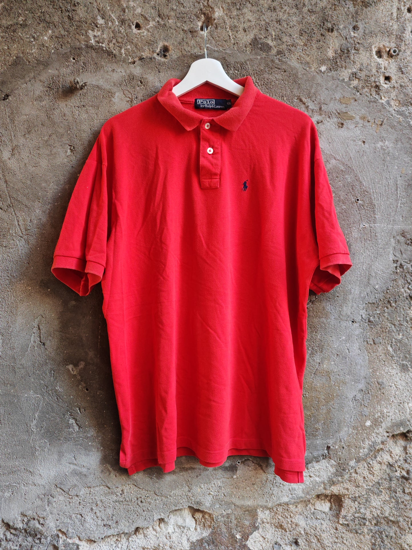Polo Ralph Lauren Rossa Uomo Vintage XXL