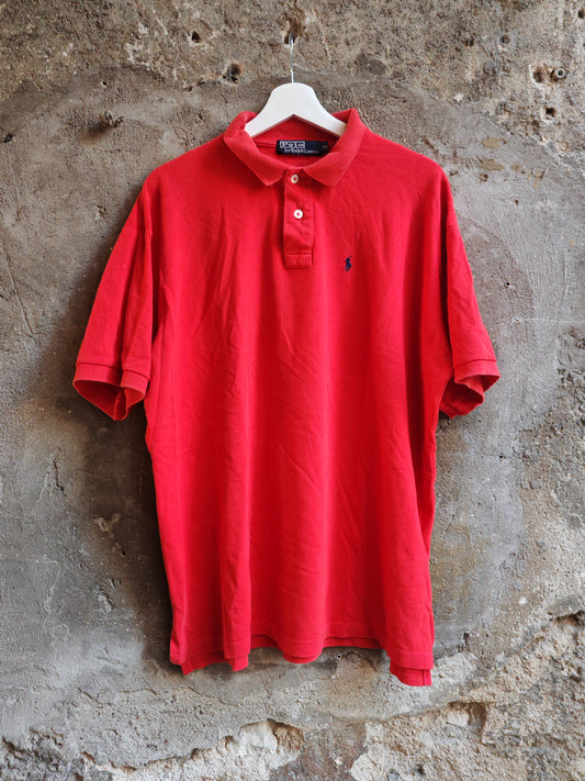 Polo Ralph Lauren Rossa Uomo Vintage XXL