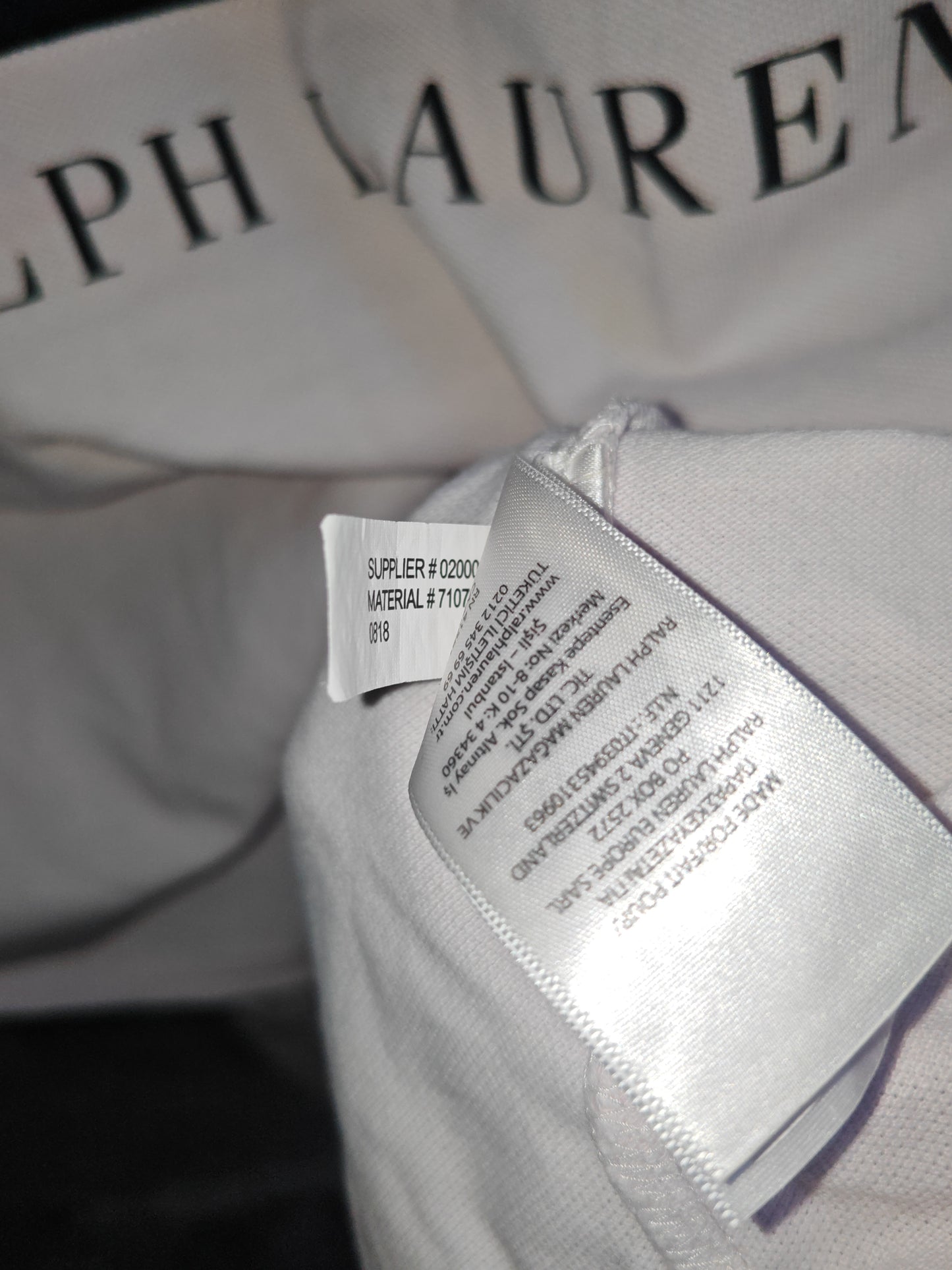 Polo Ralph Lauren Vintage Big Pony Bianca XL