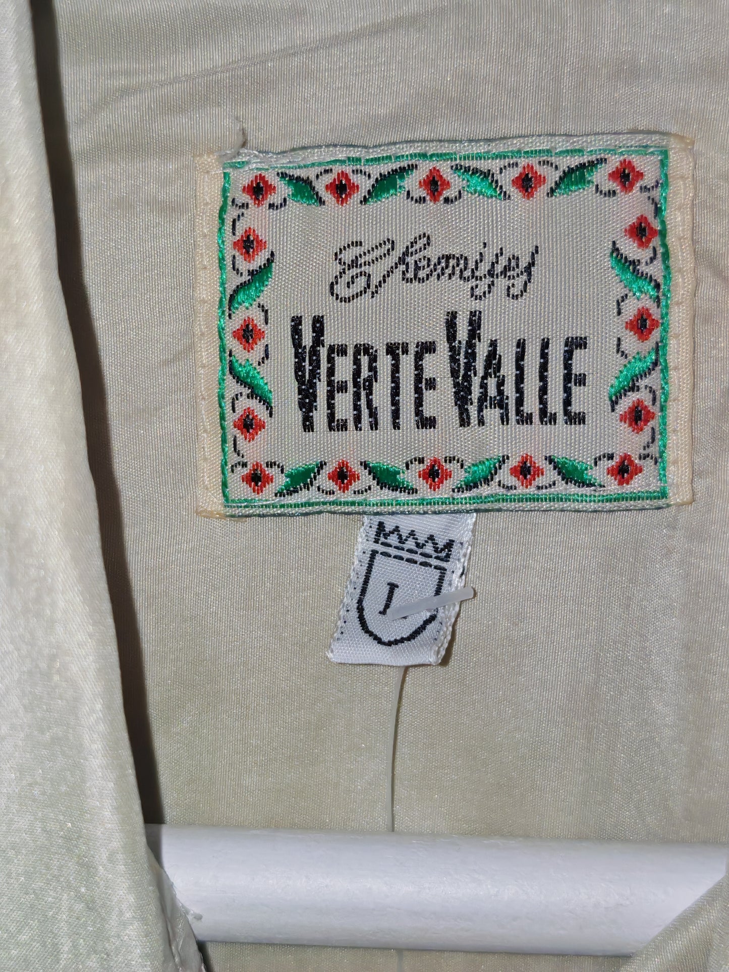 Camicia Vintage Verte Valle Safari Beige Uomo Taglia XL