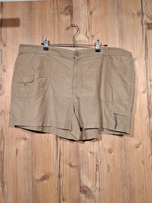 Bermuda Cargo Columbia Vintage Beige Outdoor Trekking Uomo Taglia XL