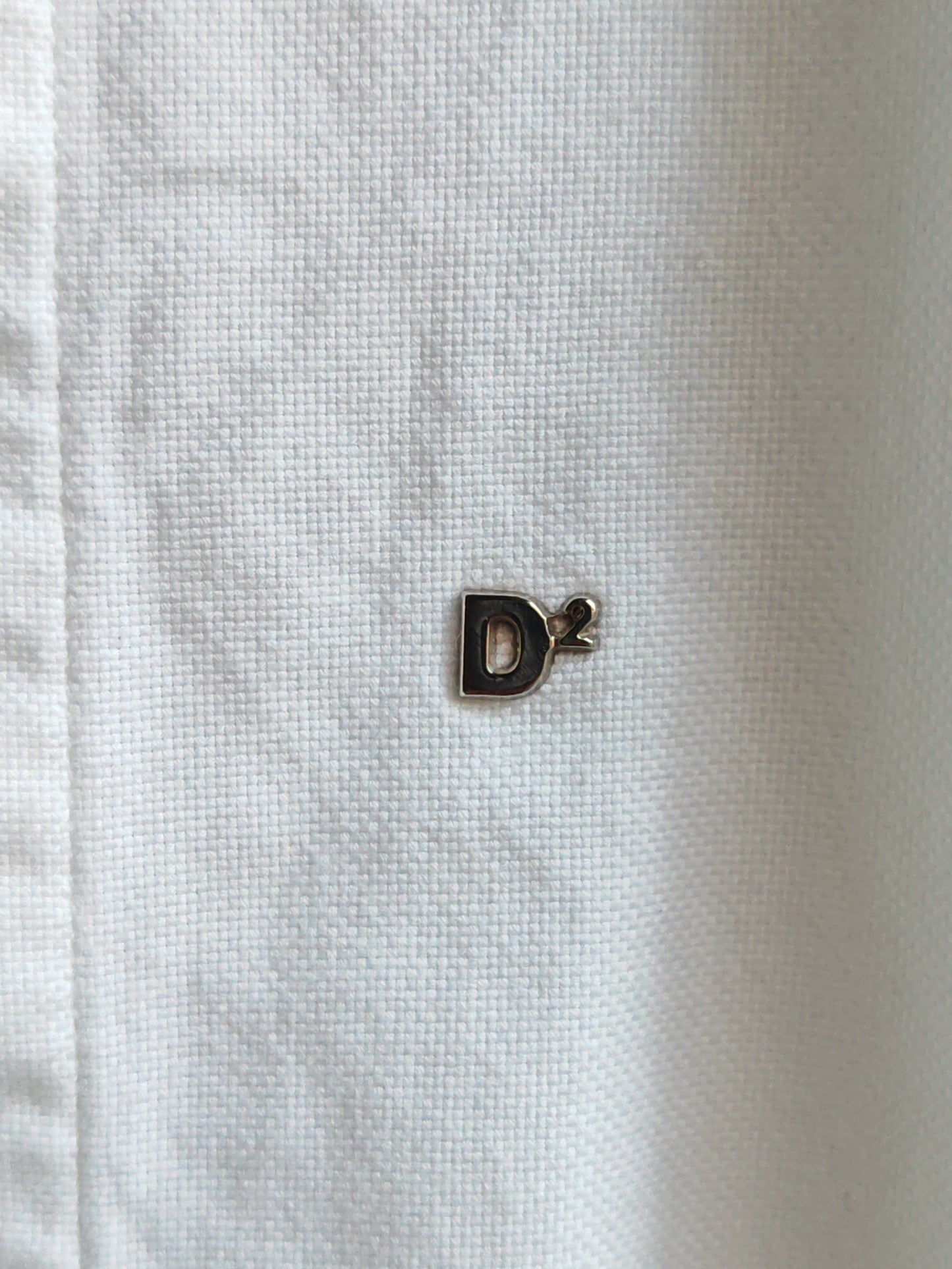 Camicia Dsquared2 Donna Bianca Made in Italy Taglia 46