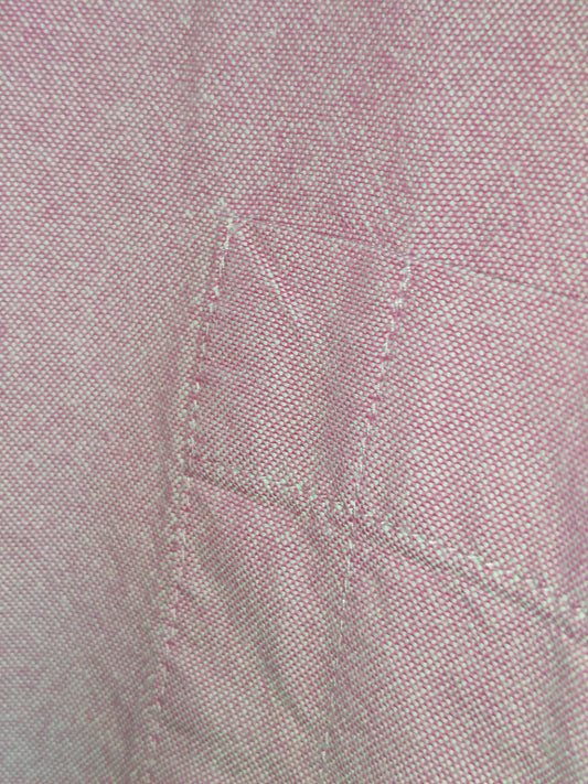 Camicia Hugo Boss Uomo Righe Azzurre e Bianche Taglia L Vintage Elegante