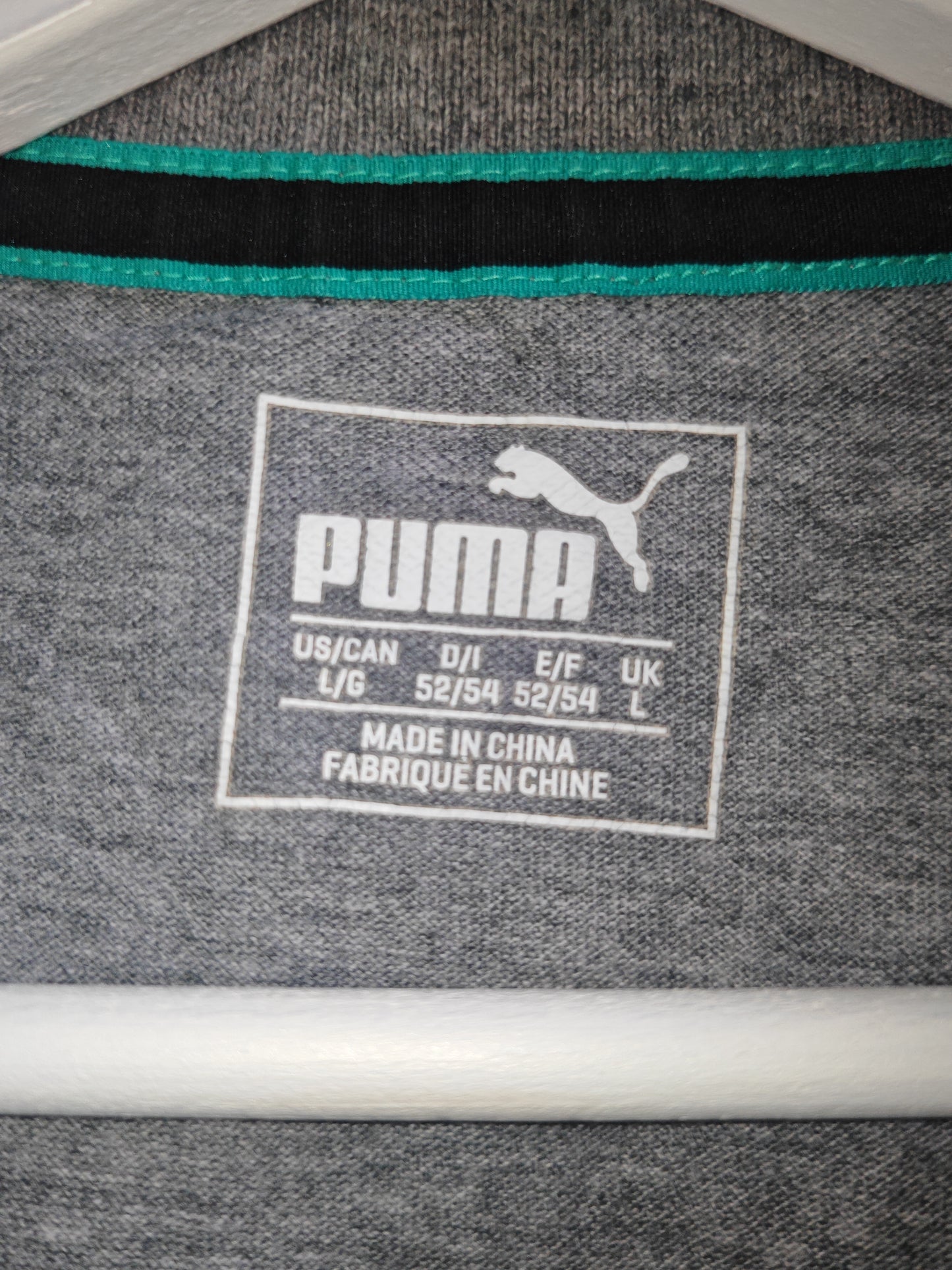 Polo Puma Mercedes AMG Petronas Grigia Uomo