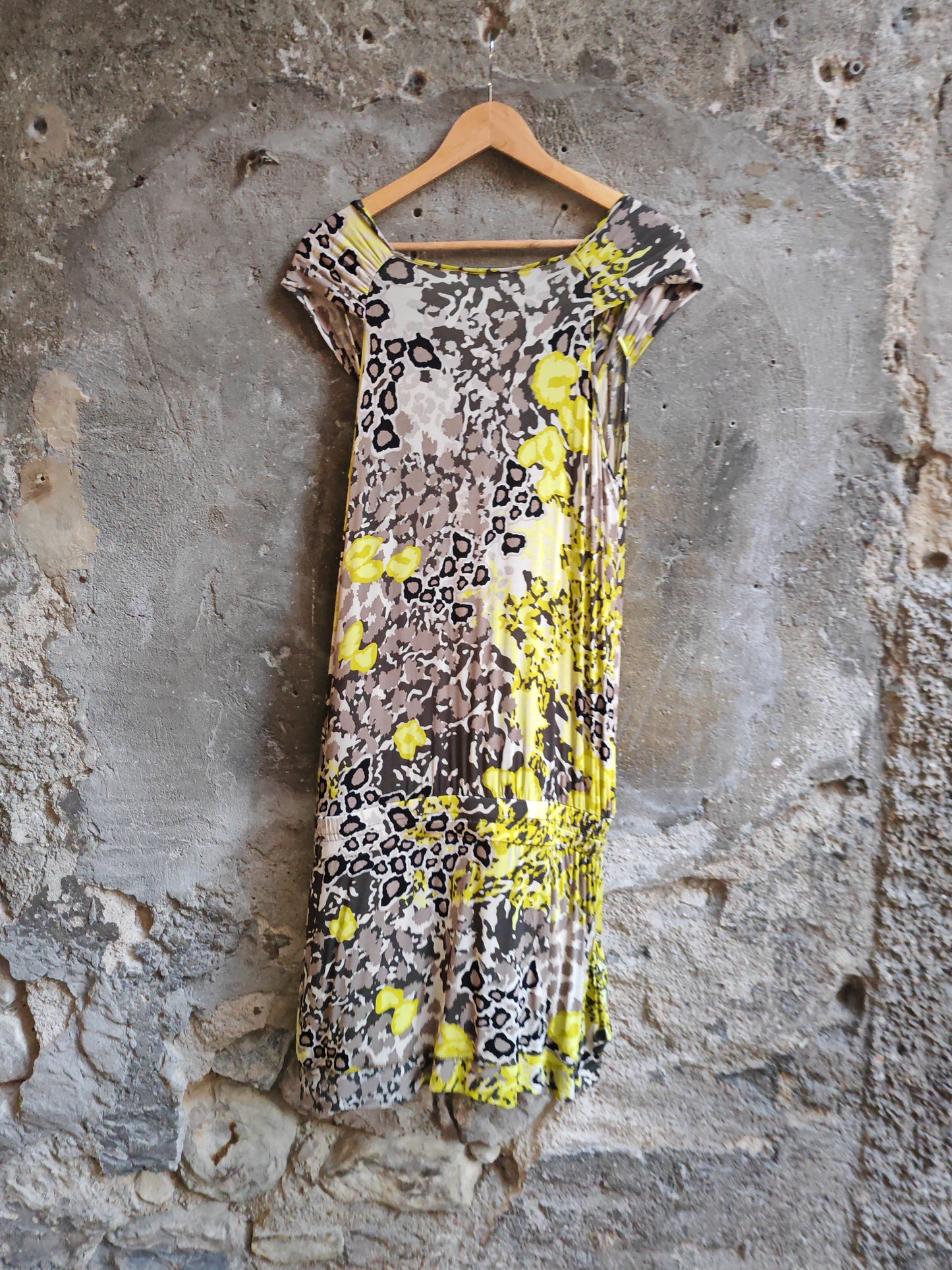 Abito Liu Jo Donna Fantasia Animalier Floreale Y2K Vintage
